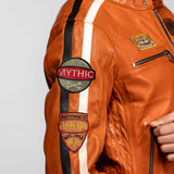 Wartburgin - Blouson moto vintage femme