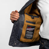 Wartburgin - Blouson moto vintage femme