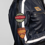 Wartburgin - Blouson moto vintage femme