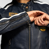 Wartburgin - Blouson moto vintage femme