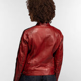 Wartburgin - Blouson moto vintage femme