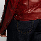 Wartburgin - Blouson moto vintage femme