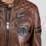 Walkorane - Women's Vintage Motorcycle Jacket