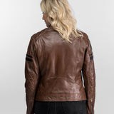 Walkorane - Women's Vintage Motorcycle Jacket