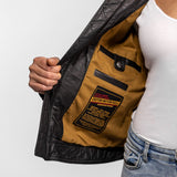 Walkorane - Women's Vintage Motorcycle Jacket