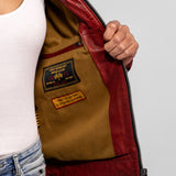 Walkorane - Women's Vintage Motorcycle Jacket