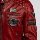 Walkorane - Women's Vintage Motorcycle Jacket