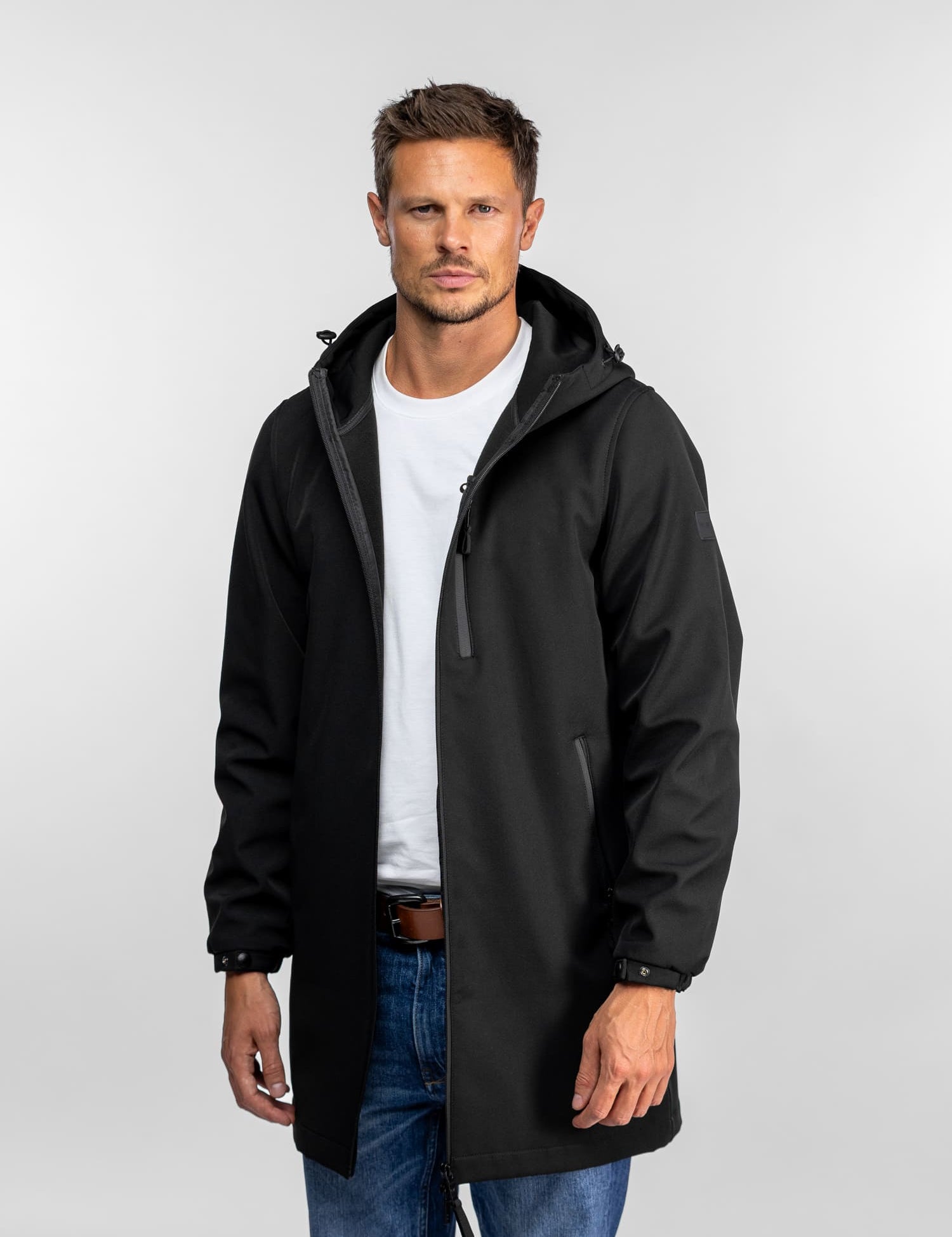 Romin - Veste longue imperméable homme