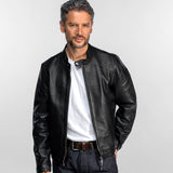 Hodos - Blouson cuir homme