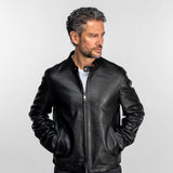 Hodos - Blouson cuir homme