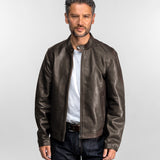 Hodos - Blouson cuir homme