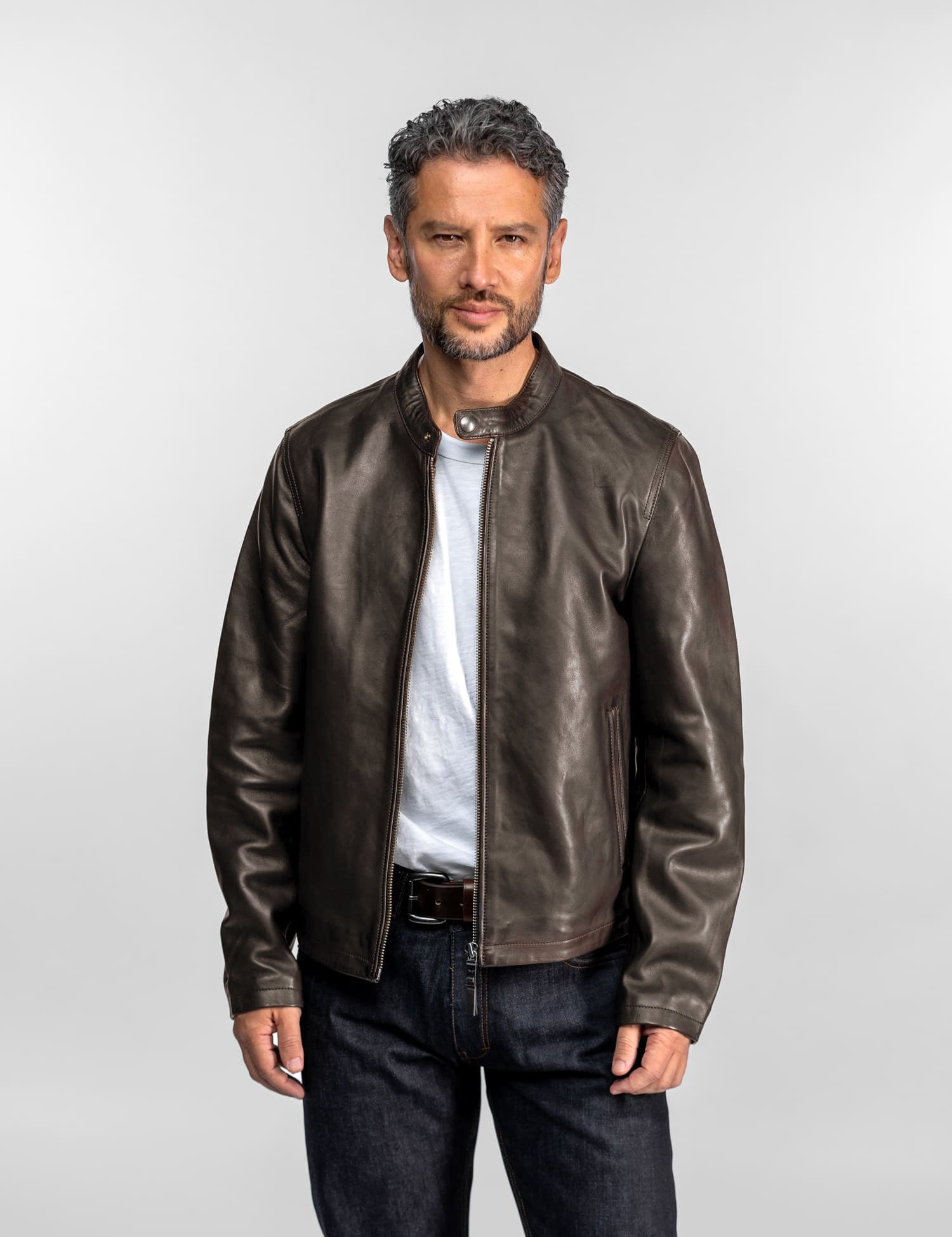 Hodos - Blouson cuir homme