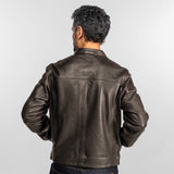 Hodos - Blouson cuir homme