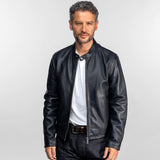 Hodos - Blouson cuir homme