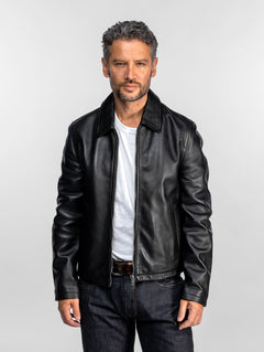 Polis - Blouson cuir homme