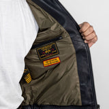 Polis - Blouson cuir homme