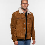 Trucker - Men's sherpa trucker jacket