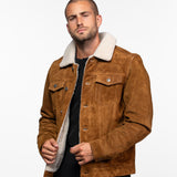 Trucker - Blouson sherpa trucker homme