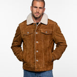 Trucker - Blouson sherpa trucker homme
