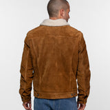 Trucker - Men's sherpa trucker jacket