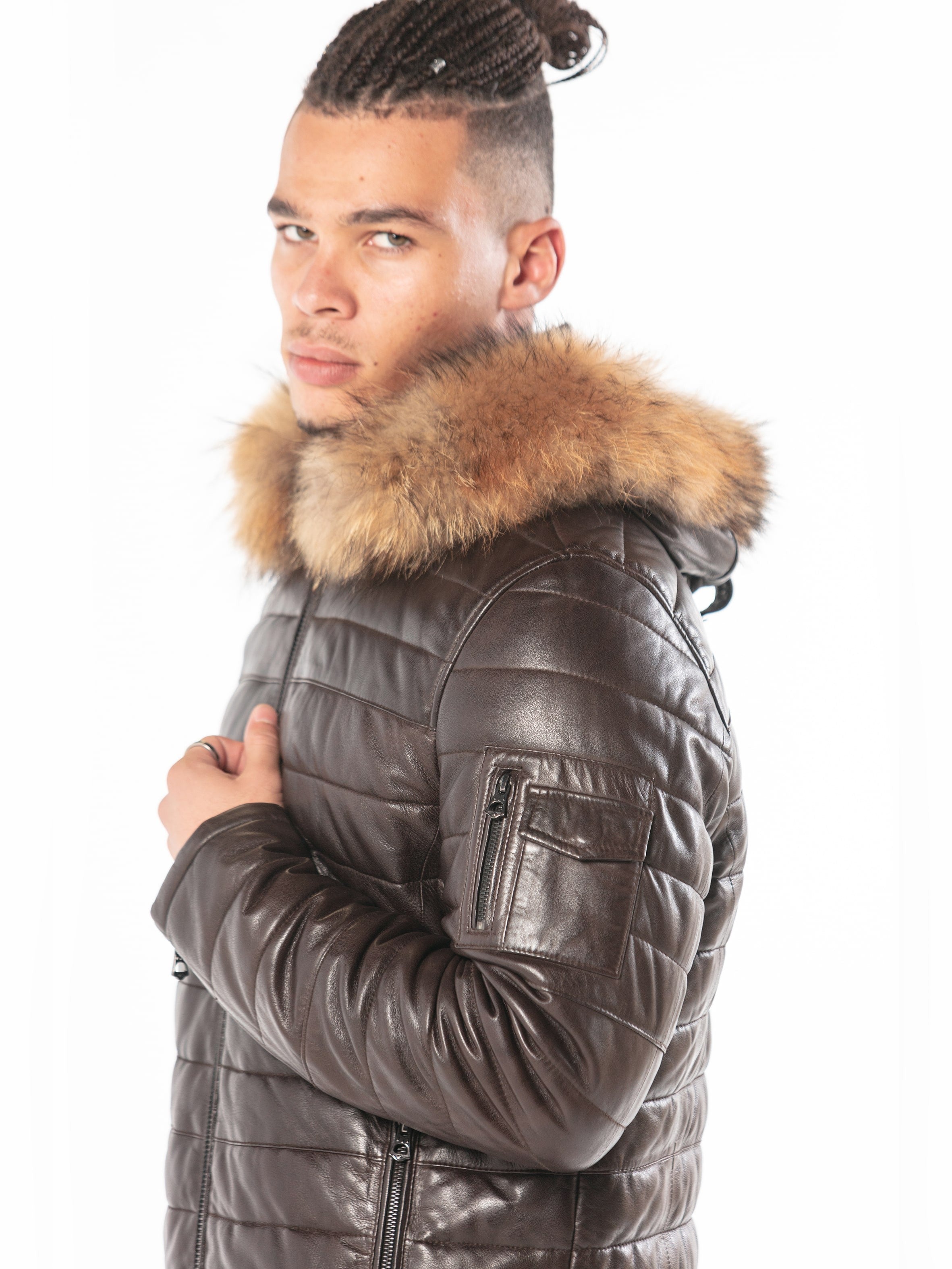 Daryl - Blouson cuir homme - Homme