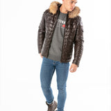 Daryl - Blouson cuir homme - Homme