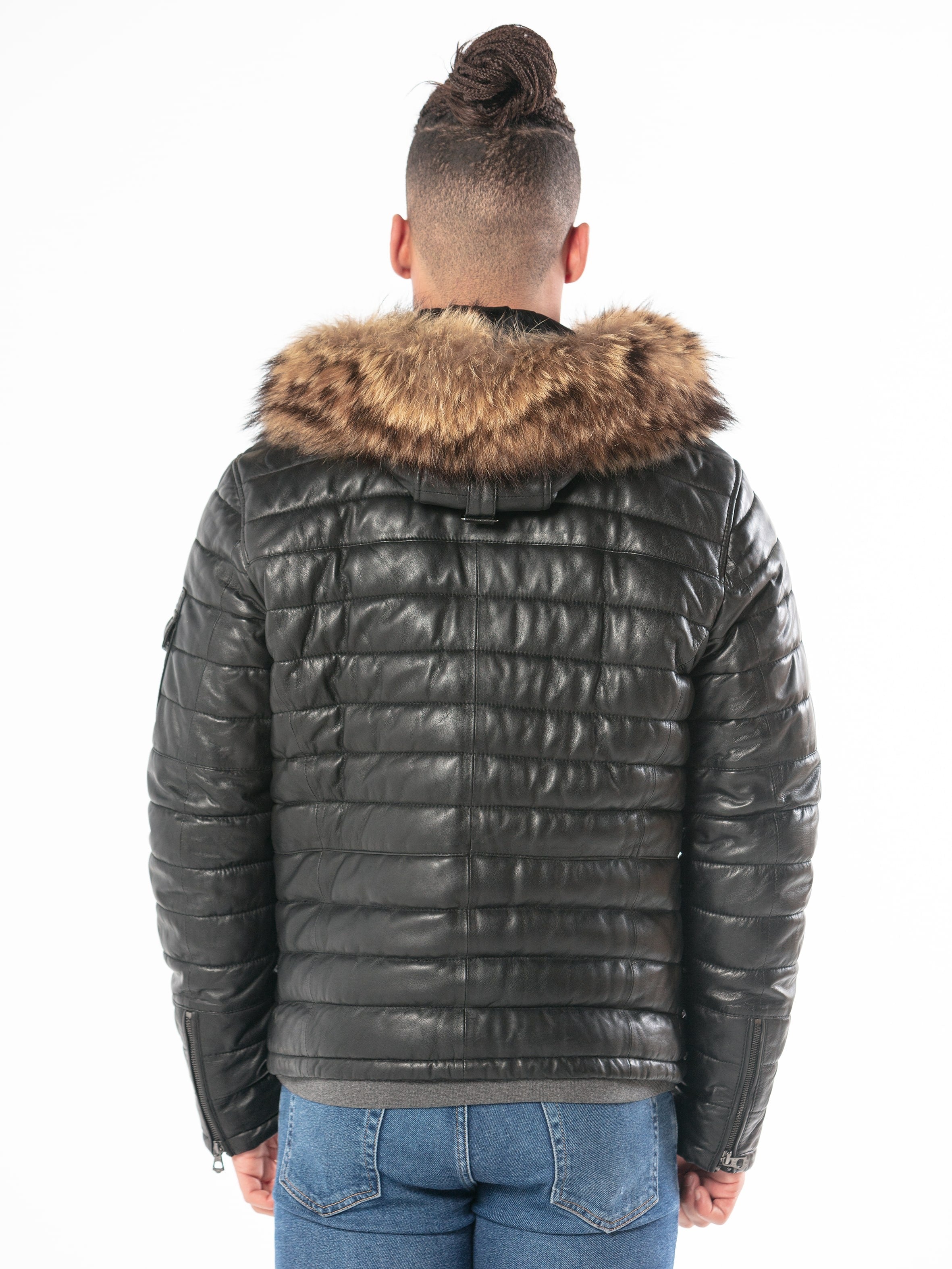 Daryl - Blouson cuir homme - Homme