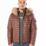 Daryl - Blouson cuir homme - Homme