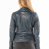 Jerrie victoria - Blouson cuir femme - Femme