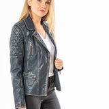 Jerrie victoria - Blouson cuir femme - Femme