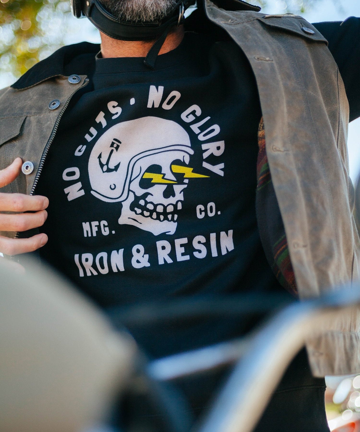 No guts no glory - Sweat  homme - Accueil