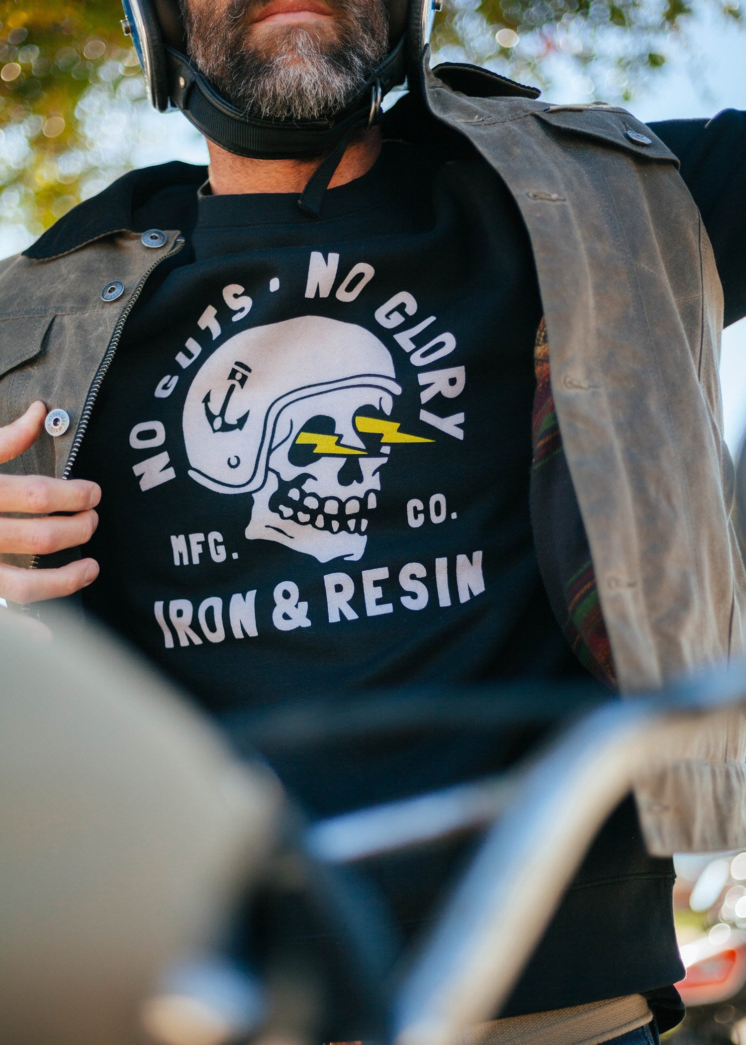 No guts no glory - Sweat  homme - Accueil