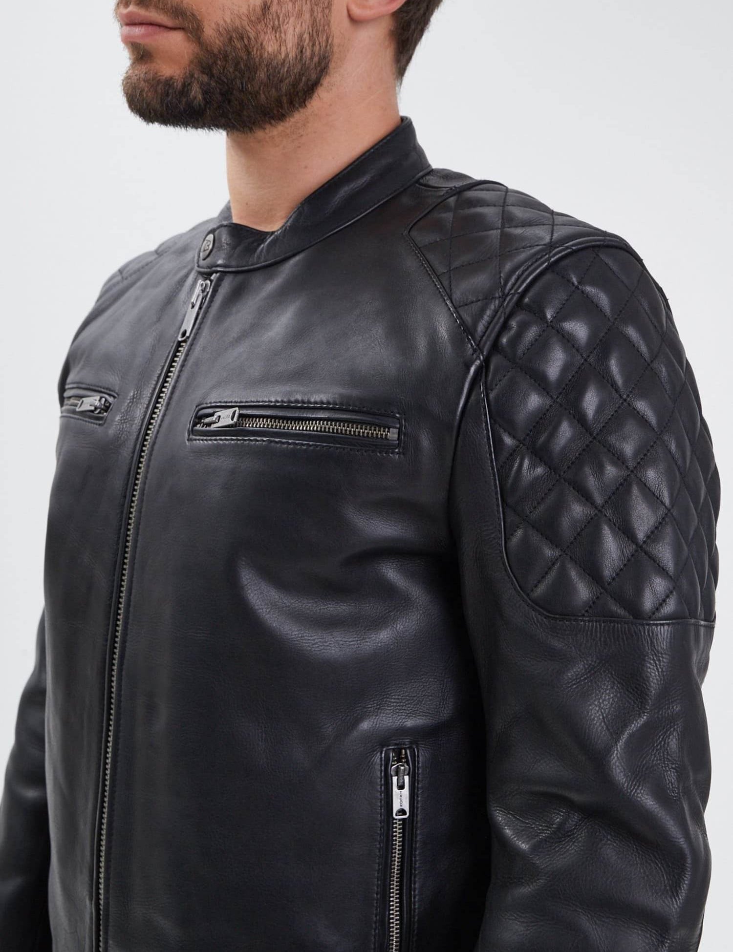 Cobalt - Blouson cuir homme - Homme