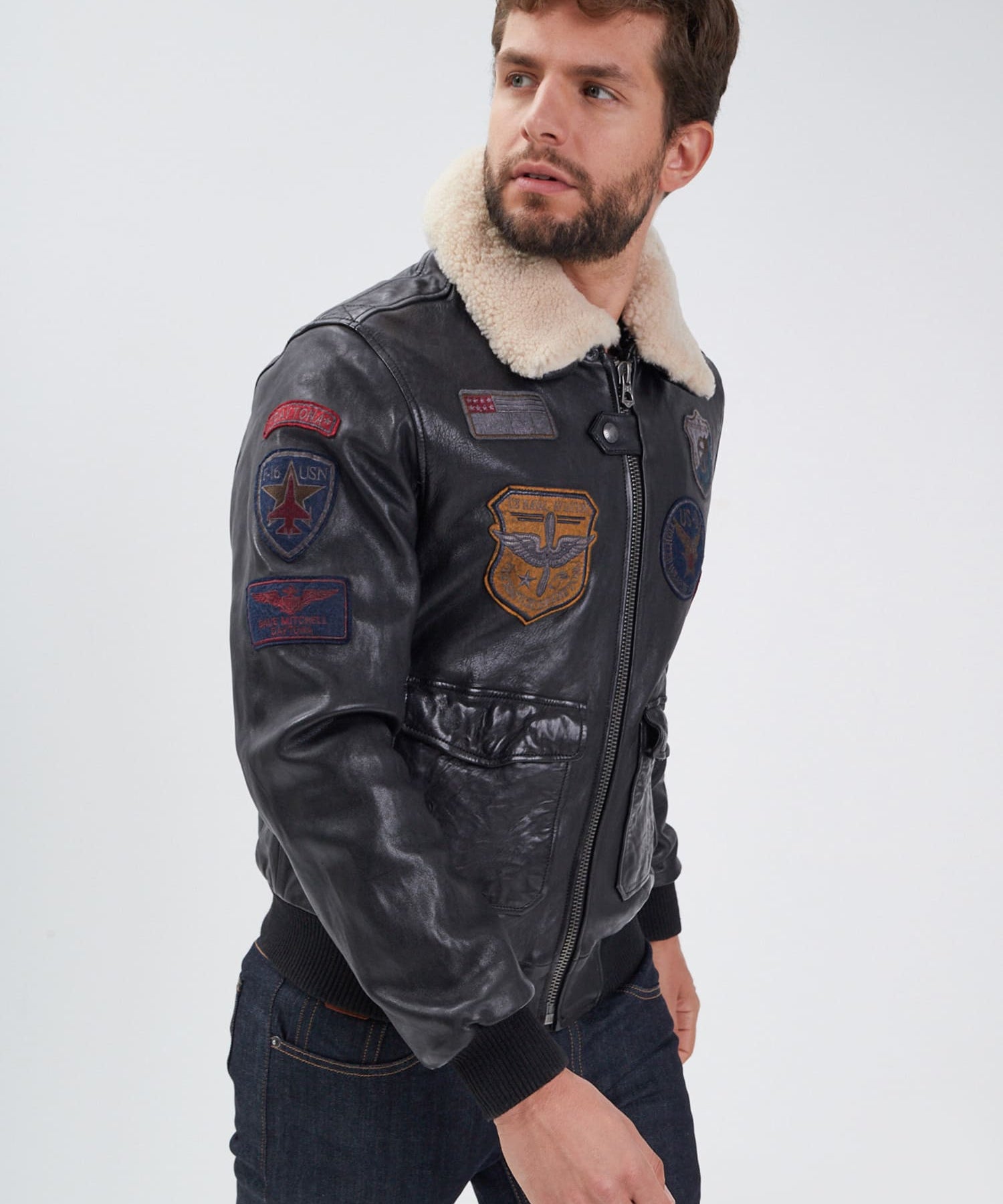 Mythic - Blouson cuir homme - Homme