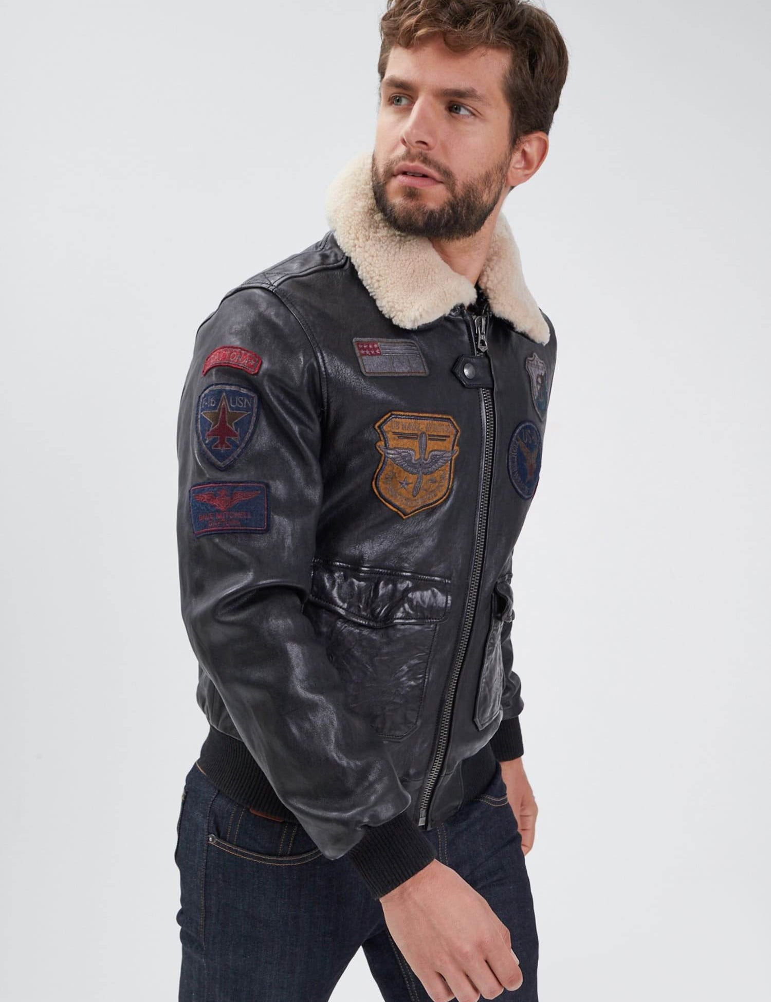 Mythic - Blouson cuir homme - Homme