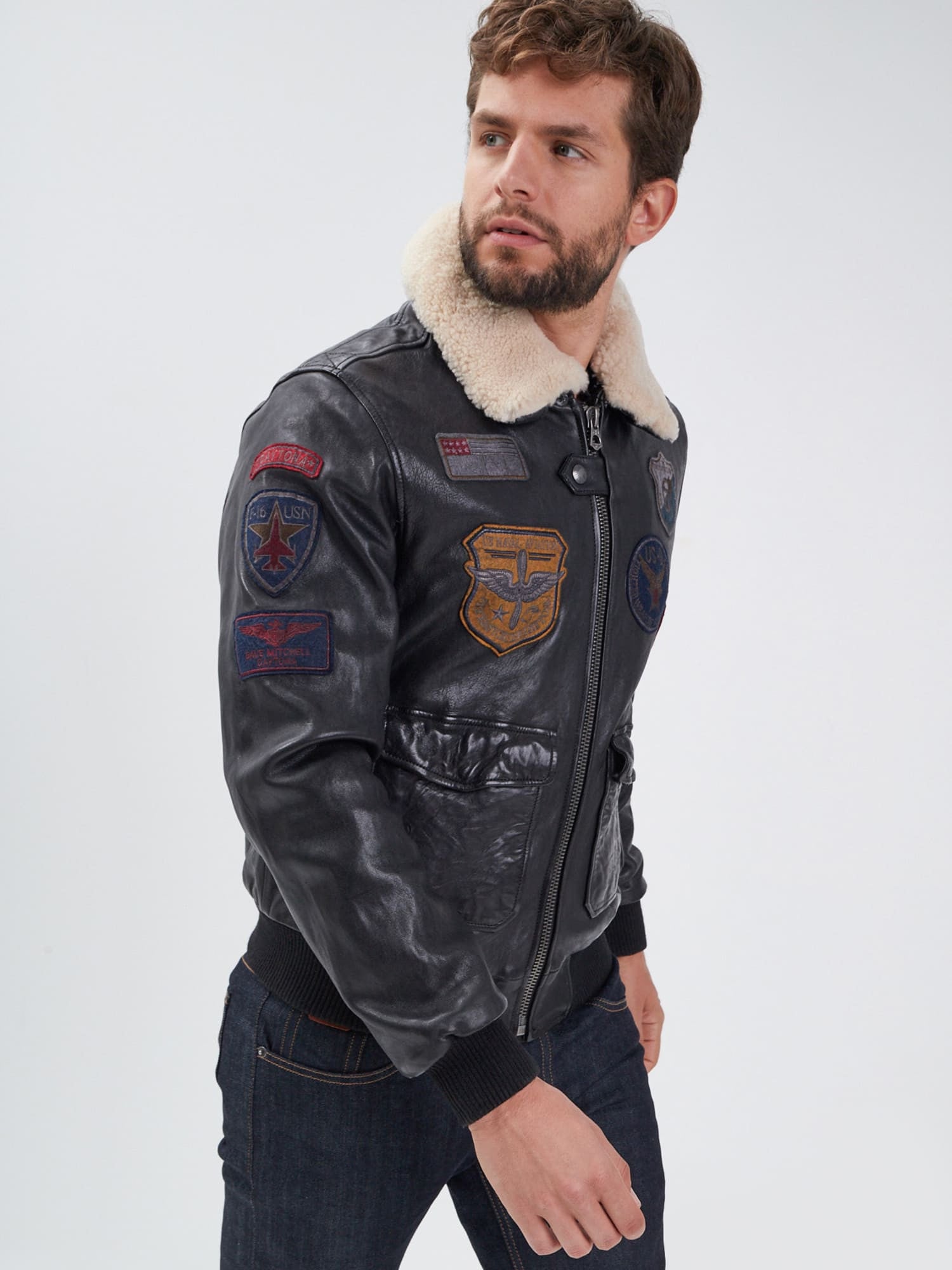 Mythic - Blouson cuir homme - Homme