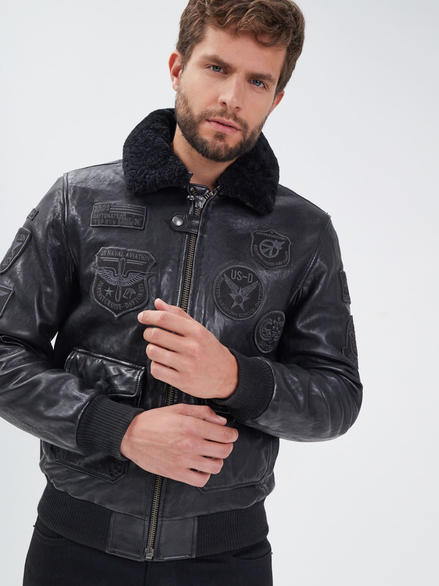 Mythic - Blouson cuir homme - Homme