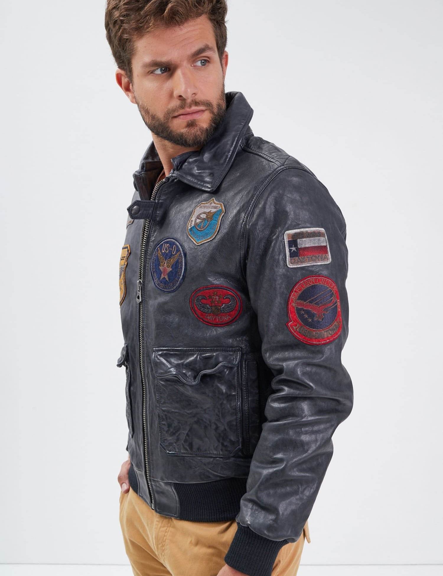 Mythic - Blouson cuir homme - Homme