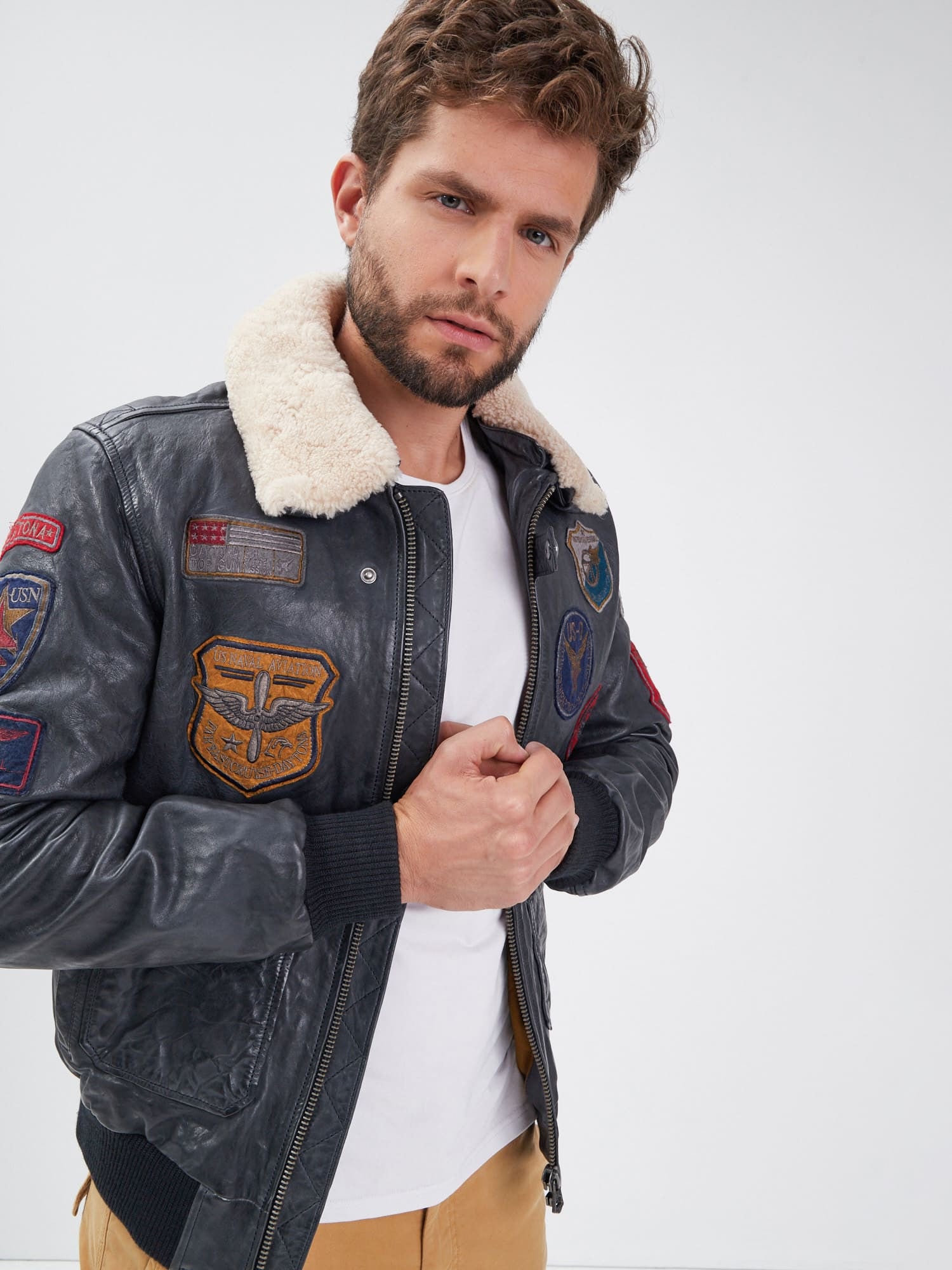 Mythic - Blouson cuir homme - Homme