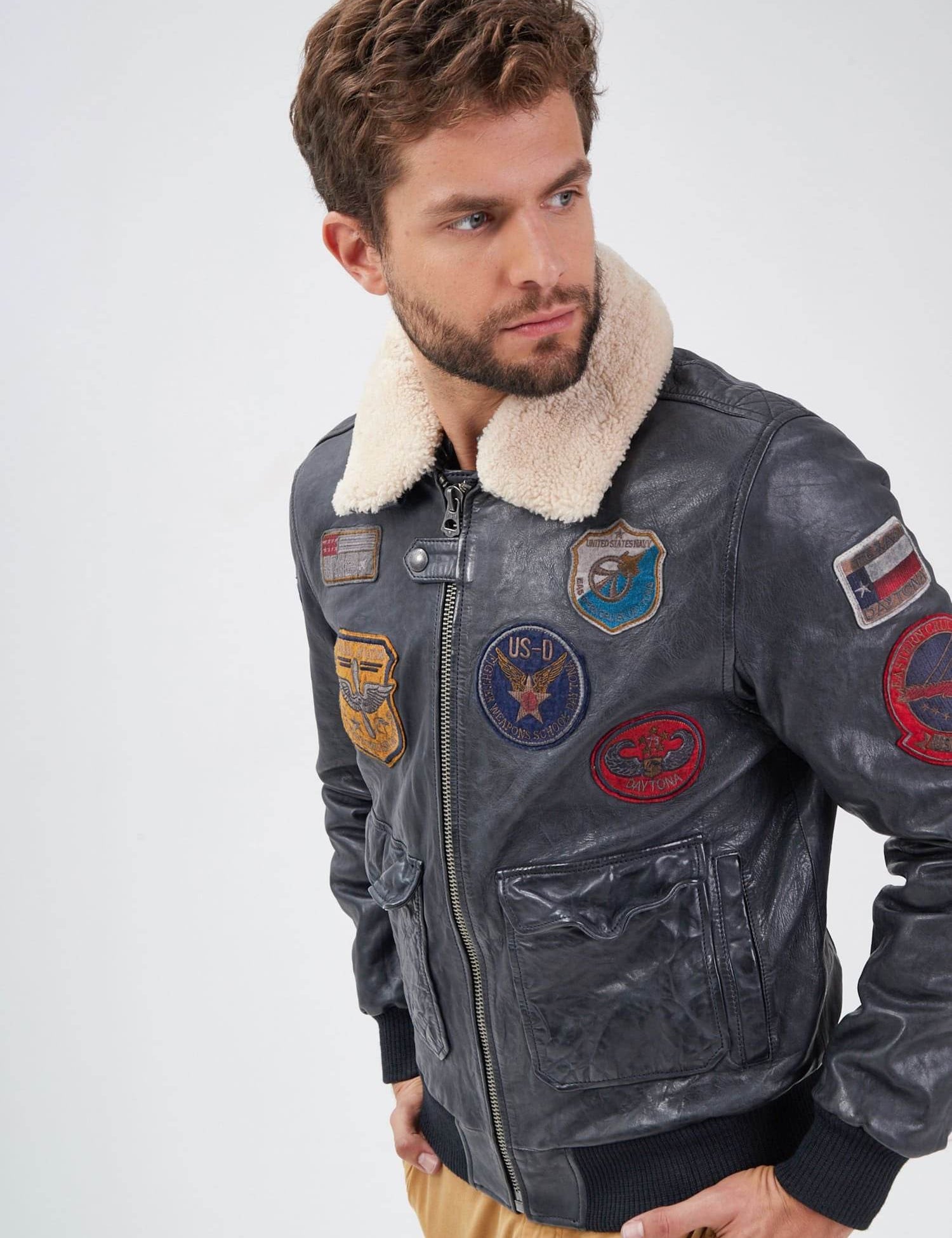Mythic - Blouson cuir homme - Homme