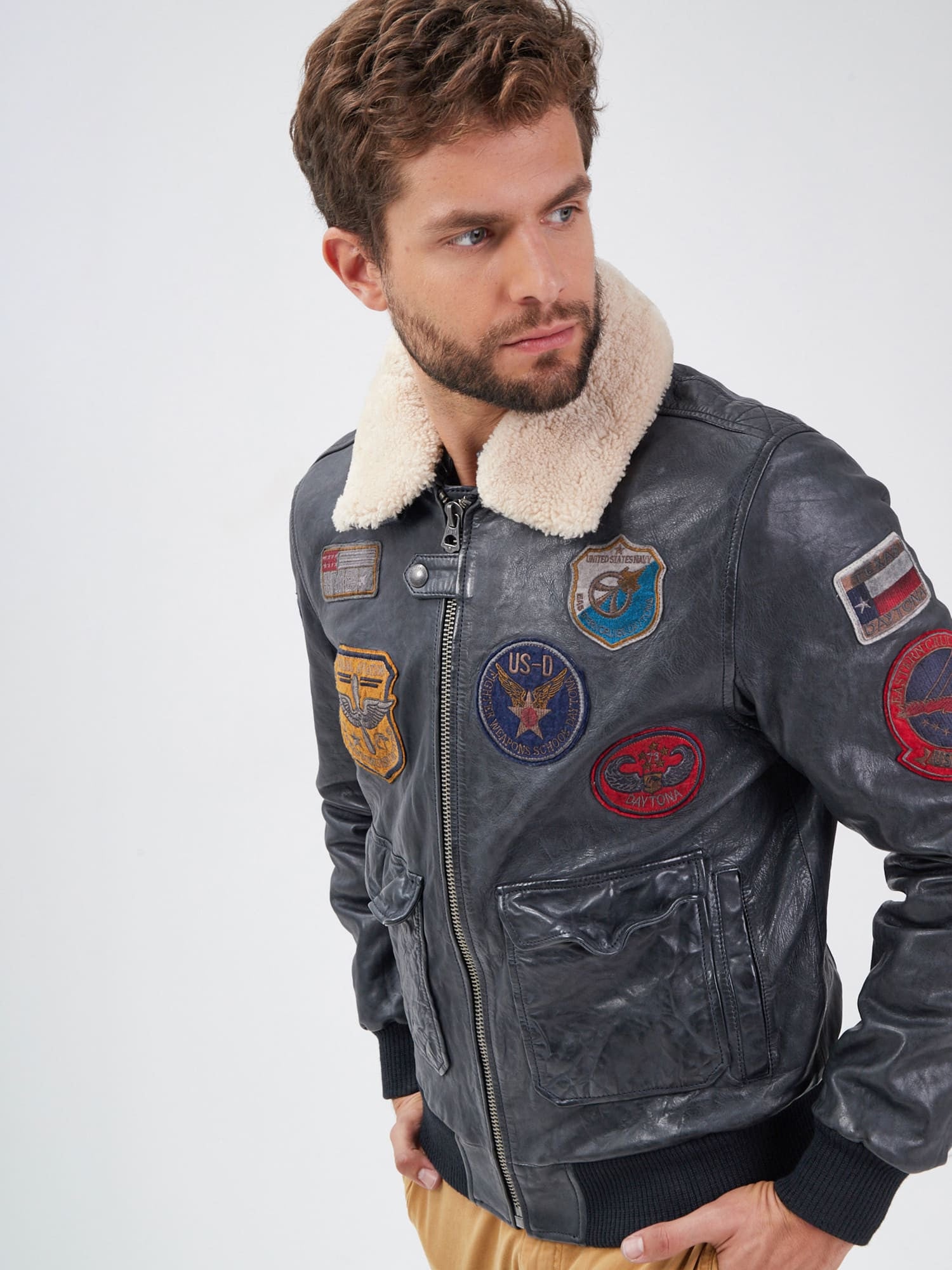 Mythic - Blouson cuir homme - Homme