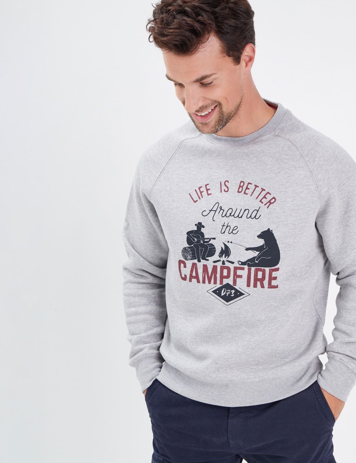 Campfire sweat - Sweat textile homme - Accueil