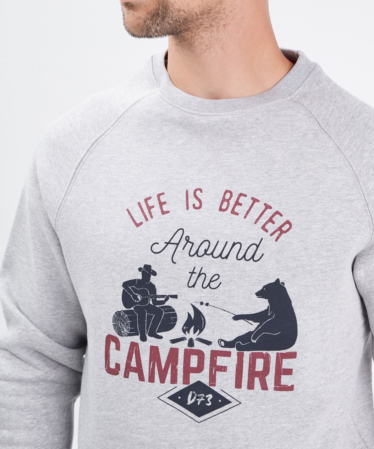 Campfire sweat - Sweat textile homme - Accueil