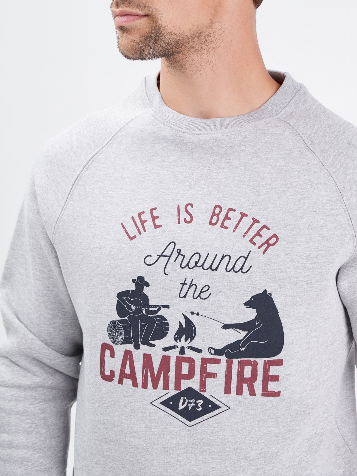 Campfire sweat - Sweat textile homme - Accueil