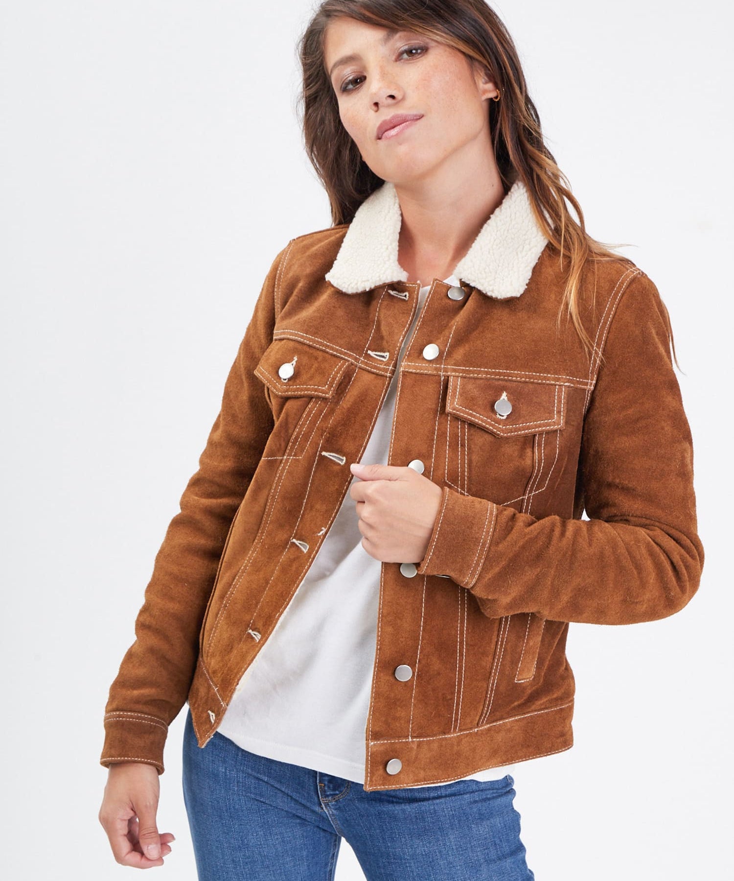 Trucky - Blouson cuir femme - Femme