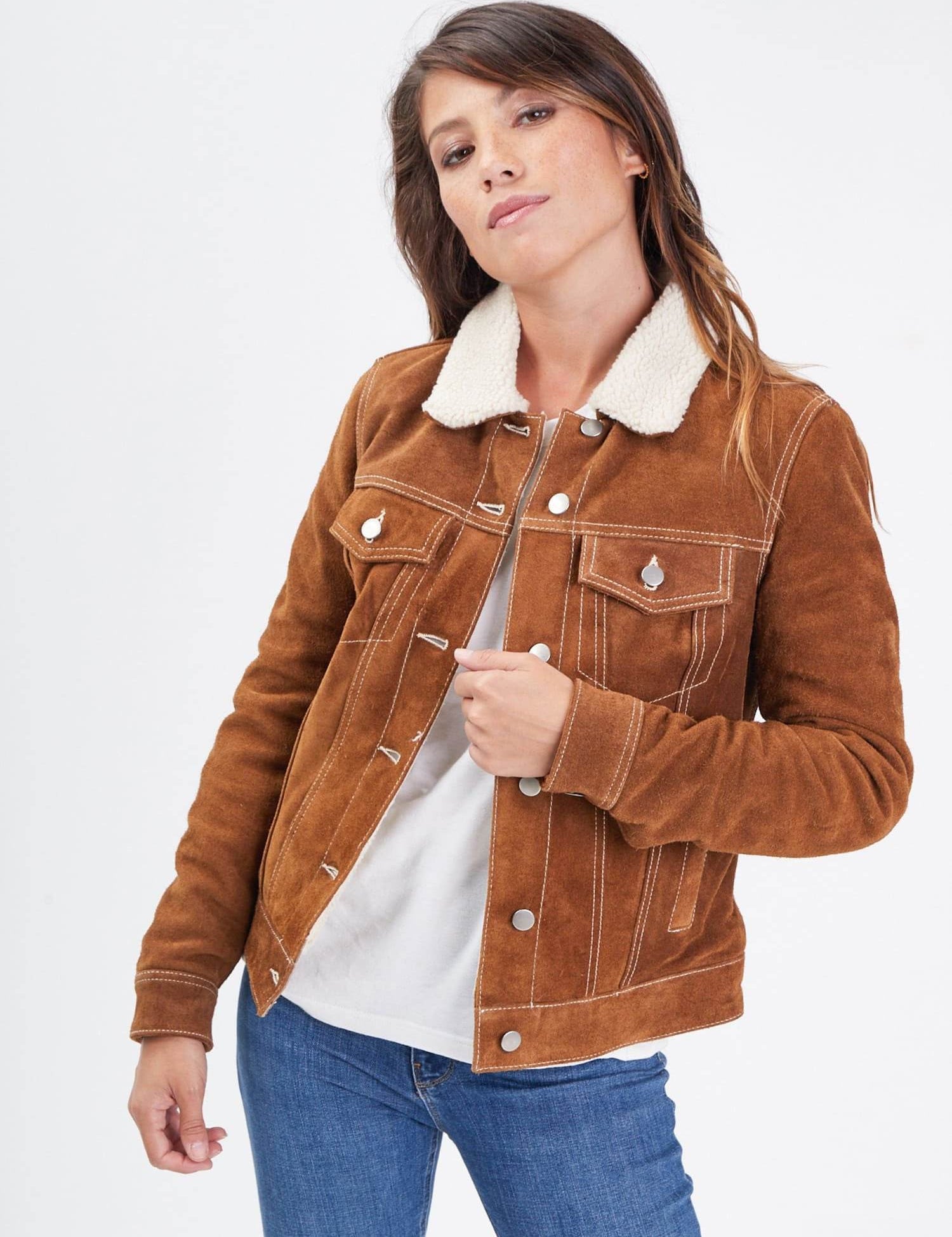 Trucky - Blouson cuir femme - Femme