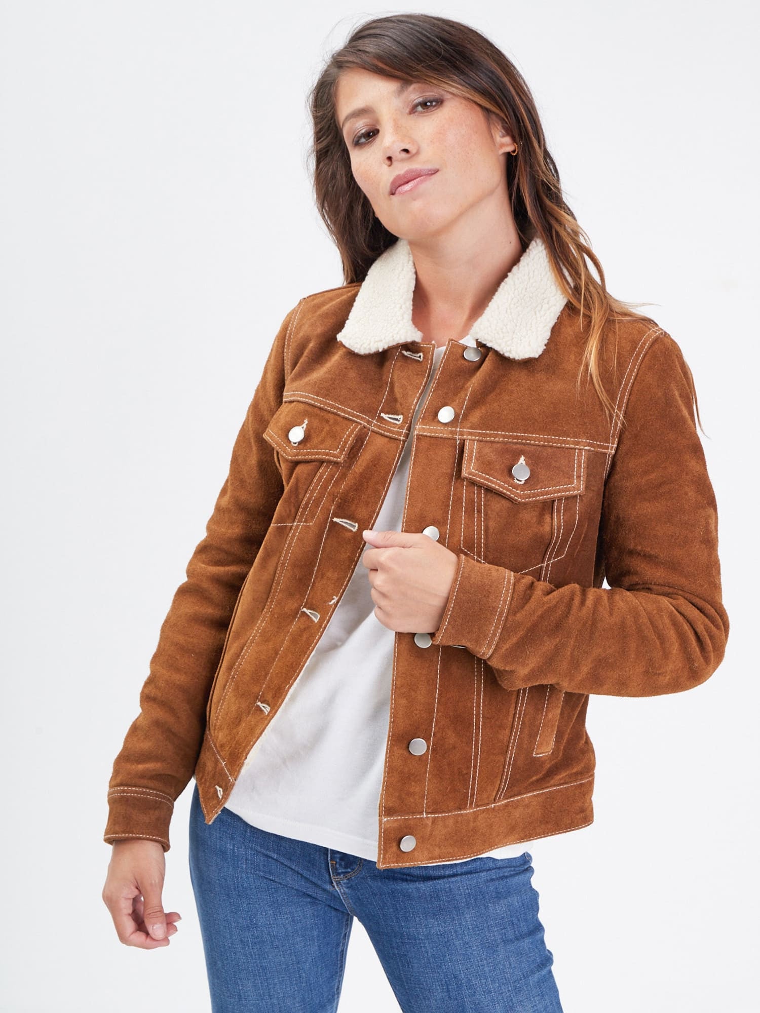 Trucky - Blouson cuir femme - Femme