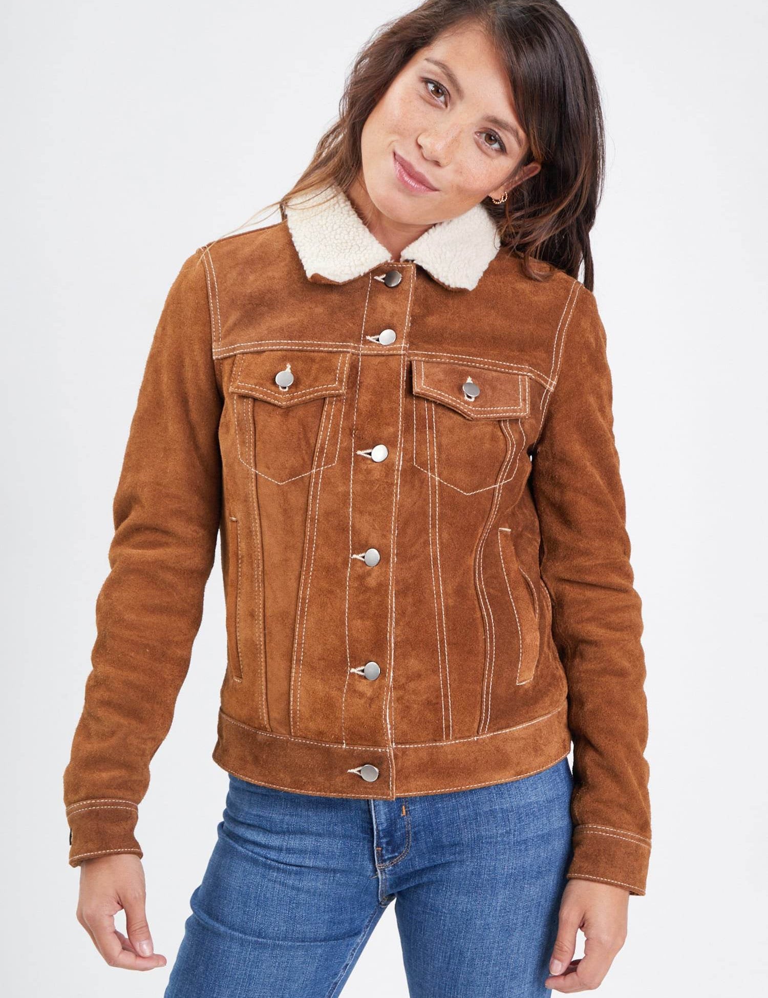 Trucky - Blouson cuir femme - Femme