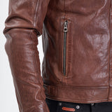 Collins - Blouson cuir homme - Homme