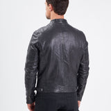 Collins - Blouson cuir homme - Homme